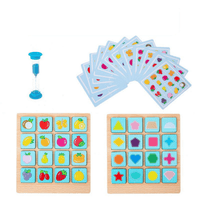 Thumbnail for Toystar EcoToys MindJoy Memory Board | Promotes Creative Thinking Skills - Educational Wooden Puzzle Game - Bevordert crea...