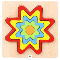 Thumbnail for Toystar EcoToys Geometric Puzzle | Educational puzzle with shapes - Geometric Wooden Puzzle - Educatief puzzelen met vorme...