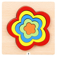 Thumbnail for Toystar EcoToys Geometric Puzzle | Educational puzzle with shapes - Geometric Wooden Puzzle - Educatief puzzelen met vorme...