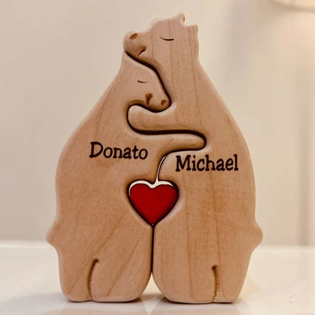 Toystar EcoToys Wooden Bear Puzzle | Warm and Cozy - Decoration - Warm en Gezellig - Decoratie (5)