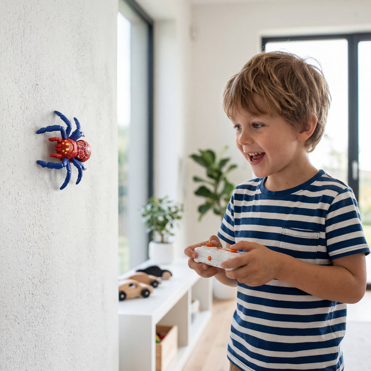 Wall Climbing Toy Animal | Realistic Gecko and Spider with Suction Cup Technology