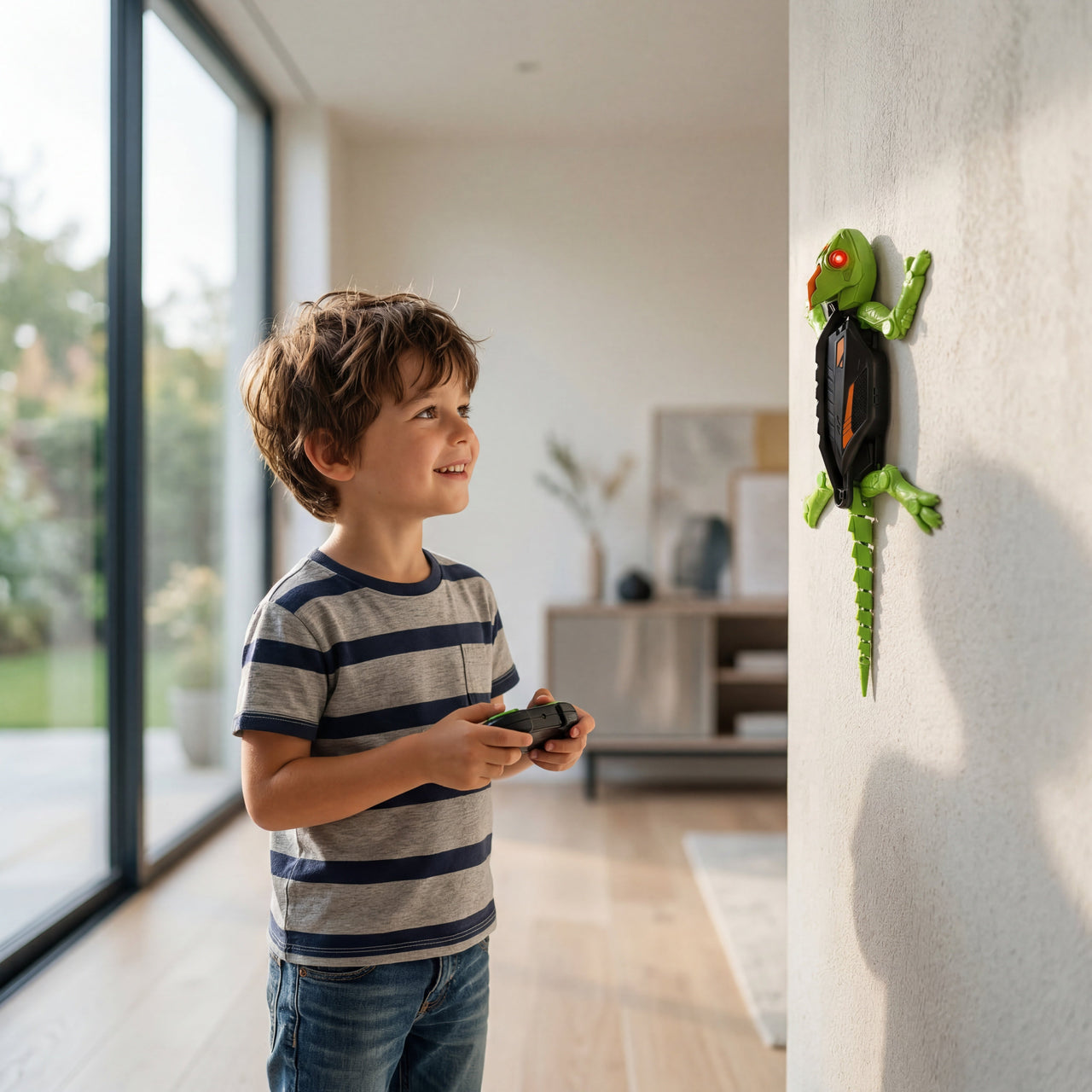 Wall Climbing Toy Animal | Realistic Gecko and Spider with Suction Cup Technology