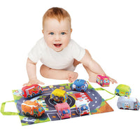 Thumbnail for Toystar SoftCar Playset | Safe & Educational - Soft Cars for Toddlers - Veilig & Educatief - Zachte Auto's Voor Peuters