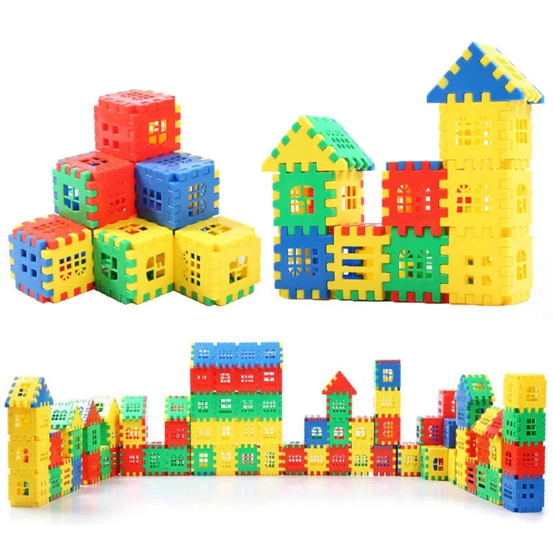 Toystar BlokStad | Creative 3D Building Blocks STEM - Educational Toys - Bouwblokken STEM - Educatief Speelgoed
