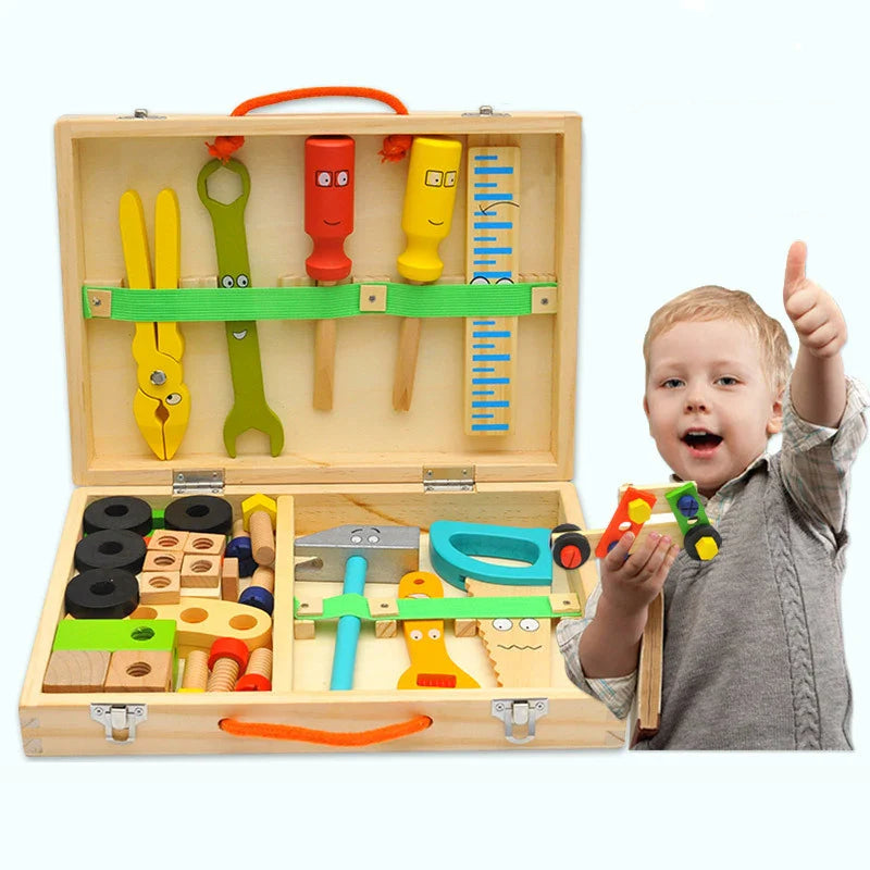 Toystar Ecotoys BuildiTool | Encourage Creativity and Problem Solving - Kinder Toolkit - Stimuleer creativiteit en problee...