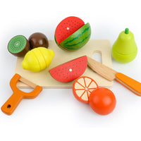 Thumbnail for Toystar EcoToys ChefPal - Make cooking magical | Wooden cutting fruit & vegetable set for children - Maak koken magisch | ...