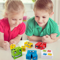 Thumbnail for Toystar EcoToys SmartyBlocks | Creative Blocks - Wooden Montessori Puzzle Game - Creatieve Blokken - Houten Montessori Puz...