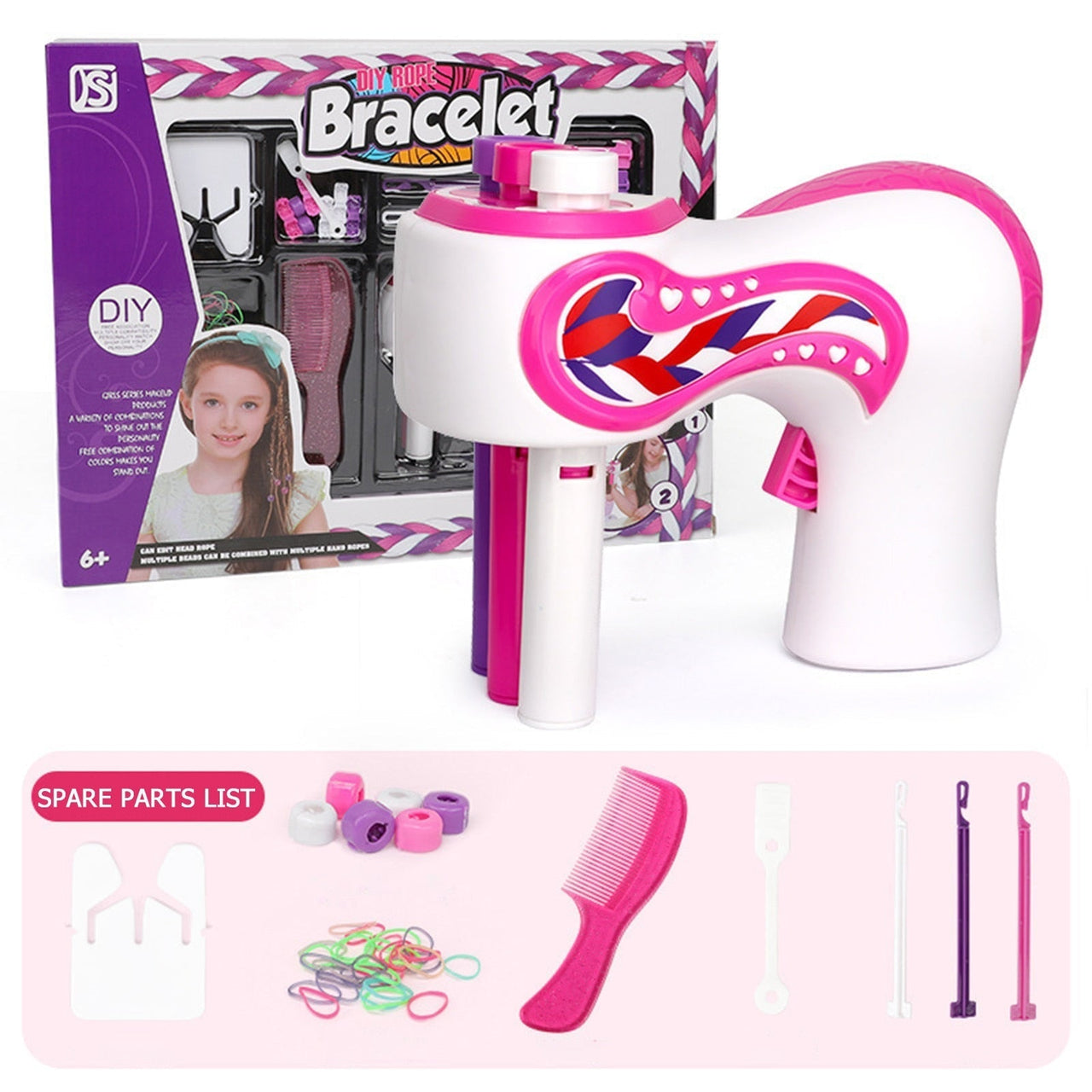 Toystar StyleTwist | Create magical hairstyles - Automatic braiding machine for girls - Bestseller - Creëer magische kapse...
