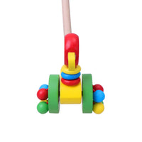 Thumbnail for Toystar Dino Walker | First steps full of adventure - Wooden walker for toddlers - Eerste stapjes vol avontuur - Houten lo...