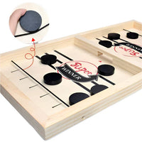 Thumbnail for Slam Shot | Family Wooden Hockey Game - Reaction Game