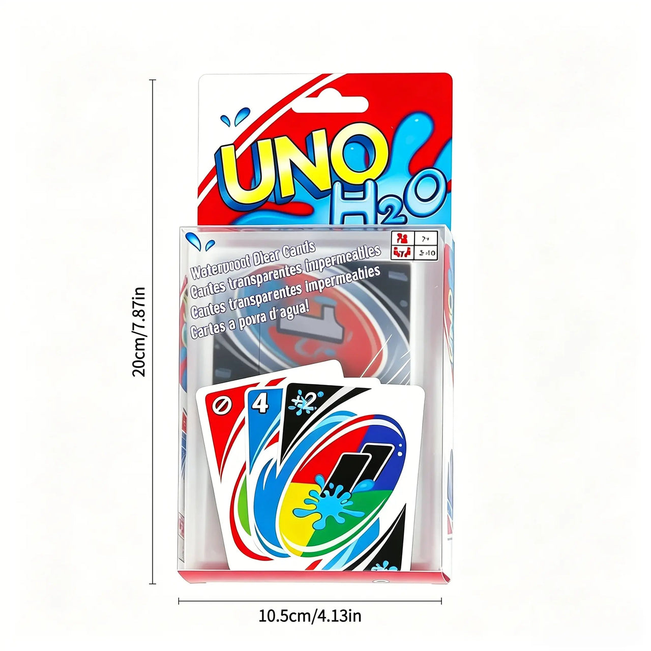 Toystar H2O Waterproof Card Game | 2-6 Players, Suitable for Kids 3+ – Unforgettable Fun at Summer Parties - Kaartspellen (3)