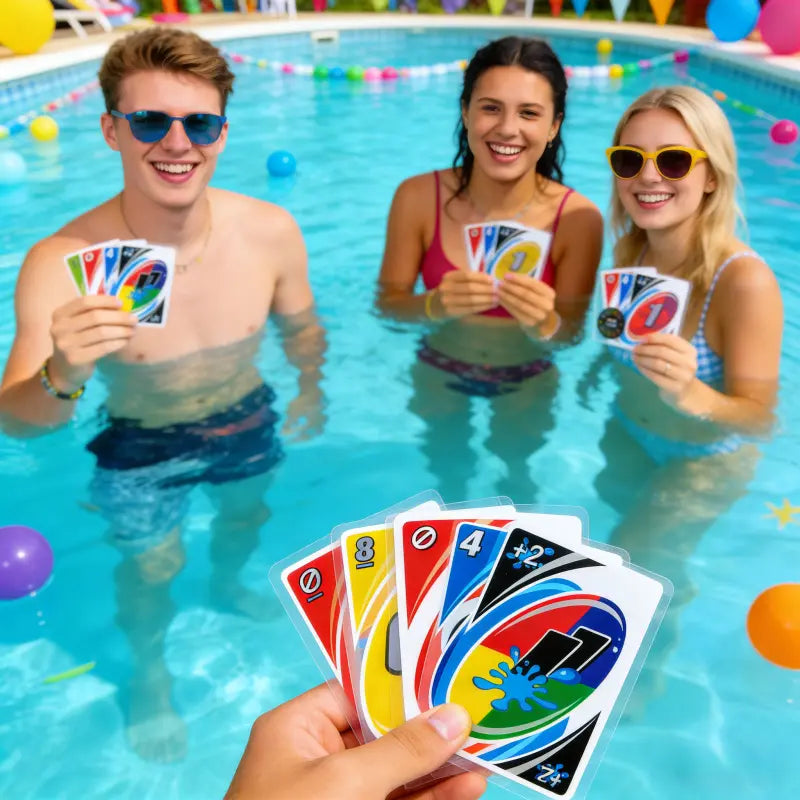 Toystar H2O Waterproof Card Game | 2-6 Players, Suitable for Kids 3+ – Unforgettable Fun at Summer Parties - Kaartspellen (4)