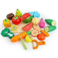Thumbnail for Toystar EcoToys ChefPal - Make cooking magical | Wooden cutting fruit & vegetable set for children - Maak koken magisch | ...