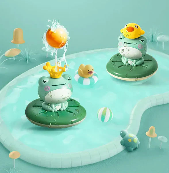 Toystar Froggy Splash | Fun and laughter during bath time - Electric squirting water toy - Plezier en lachen tijdens het b...