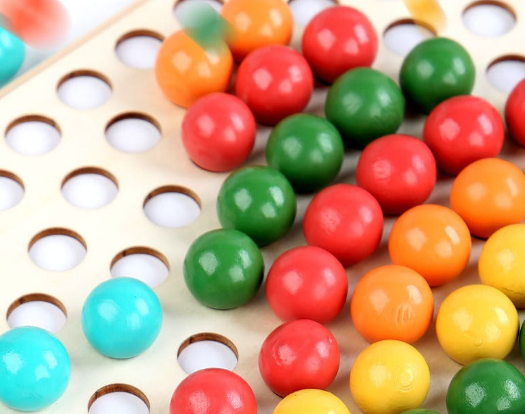 Toystar EcoToys Wooden Rainbow Board | Educational Puzzle Game - Colors and Shapes - Educatief Puzzelspel - Kleuren en Vor...