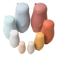 Thumbnail for Toystar StackyFriends Matryoshka | Playful Development - Soft Silicone Stacking Dolls - Spelenderwijs Ontwikkelen - Zachte...