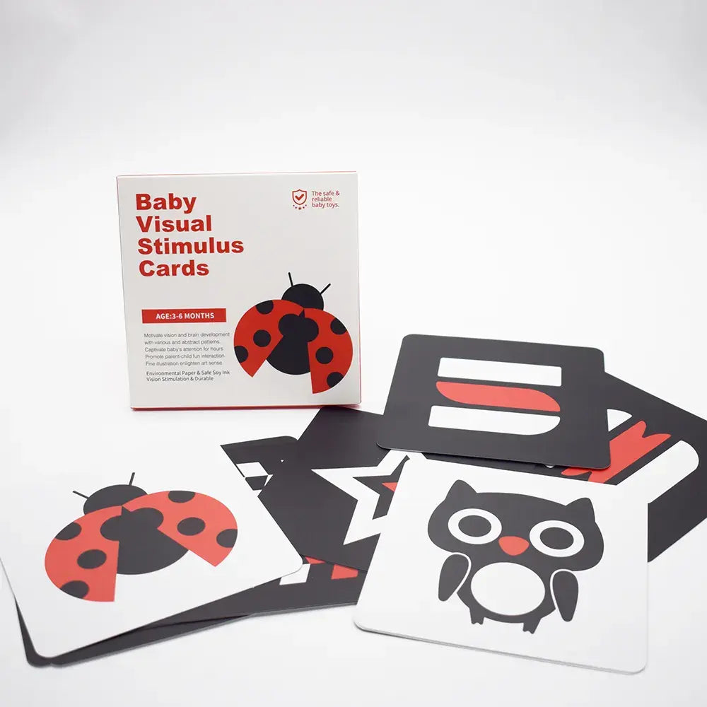 Toystar rightStart | Discover the world - High contrast baby flashcards for visual stimulation - Ontdek de wereld - Hoog c...