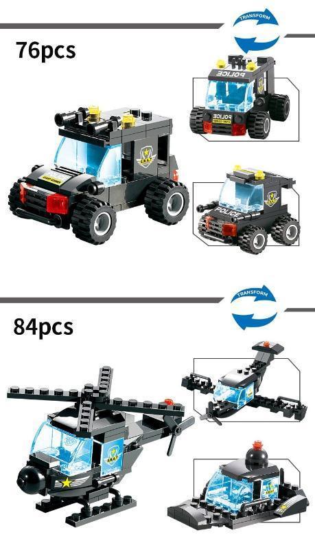 Toystar PowerForce | Building Fun for Adventurous Kids - Blocks SWAT Police Series - Bouwplezier voor Avontuurlijke Kids -...
