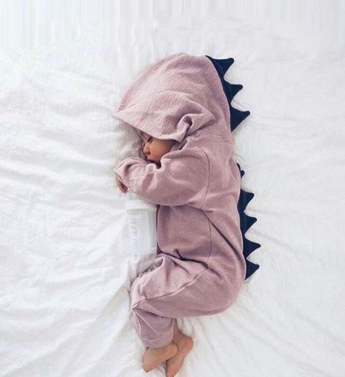 Toystar DinoCuddle Romper | Cuddly soft comfort - Dino Jumpsuit for Babies - Bestseller - Knuffelzacht Comfort - Dino Jump...