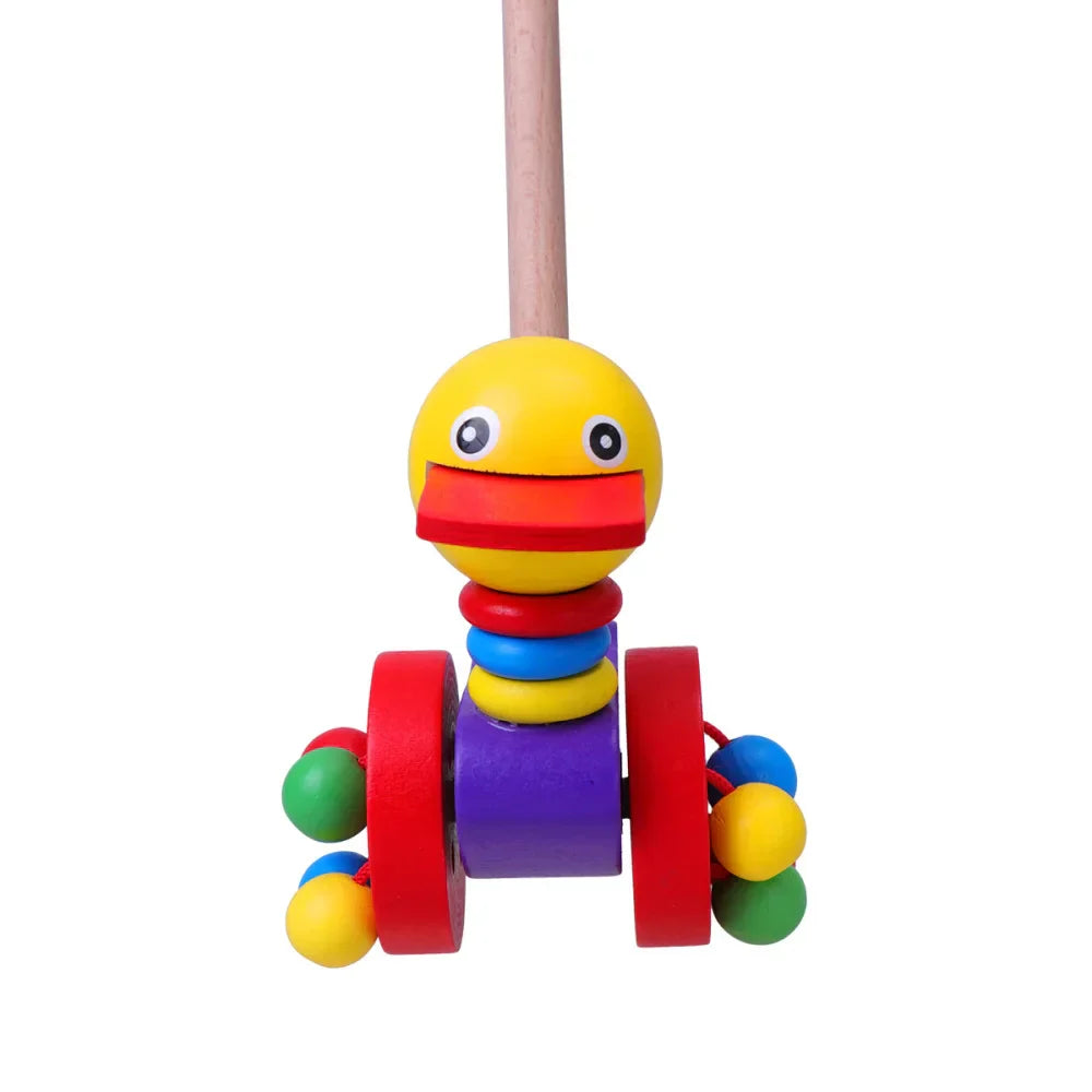 Toystar Dino Walker | First steps full of adventure - Wooden walker for toddlers - Eerste stapjes vol avontuur - Houten lo...