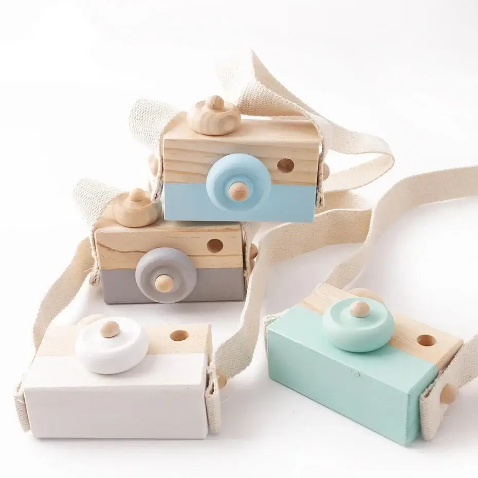 Toystar EcoToys SnapWood | Discover through play - Wooden toy camera for creative children - Spelend ontdekken - Houten sp...