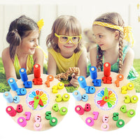 Thumbnail for Toystar EcoToys Smart Time Learning Clock | Educational wooden puzzle - Educational playing experience for children - Educ...