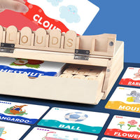 Thumbnail for Toystar EcoToys LearnBox | Creative Reading and Game Set - Educational Wooden Letter Game - Creatieve Lees- en Spelset - E...
