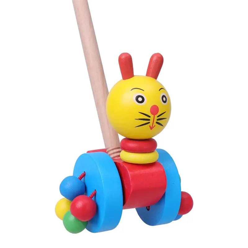 Toystar Dino Walker | First steps full of adventure - Wooden walker for toddlers - Eerste stapjes vol avontuur - Houten lo...