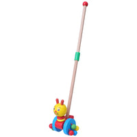 Thumbnail for Toystar Dino Walker | First steps full of adventure - Wooden walker for toddlers - Eerste stapjes vol avontuur - Houten lo...