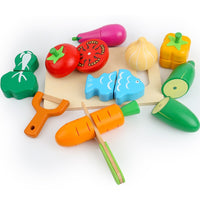 Thumbnail for Toystar EcoToys ChefPal - Make cooking magical | Wooden cutting fruit & vegetable set for children - Maak koken magisch | ...