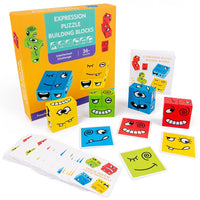 Thumbnail for Toystar EcoToys SmartyBlocks | Creative Blocks - Wooden Montessori Puzzle Game - Creatieve Blokken - Houten Montessori Puz...