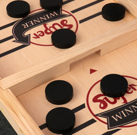 Thumbnail for Slam Shot | Family Wooden Hockey Game - Reaction Game
