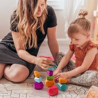 Thumbnail for Toystar Ecotoys ColorIQ Blocks | Develop Intelligence and Balance - Montessori Toys for Children - Ontwikkel Intelligentie...
