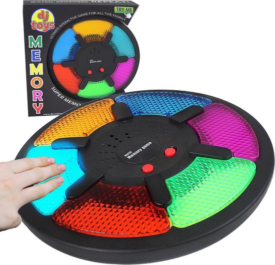 Toystar NL MindSpark | Interactive Memory Game for Children with Light and Sound - 15 Difficulty Levels, Educational Toys ...