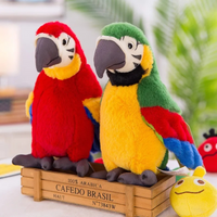 Thumbnail for Toystar NL ChatterParrot | Interactive Plush Parrot Toy for Kids with Sound - Soft and Cuddly - Interactief Pluche Papegaa...