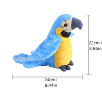 Thumbnail for Toystar NL ChatterParrot | Interactive Plush Parrot Toy for Kids with Sound - Soft and Cuddly - Interactief Pluche Papegaa...