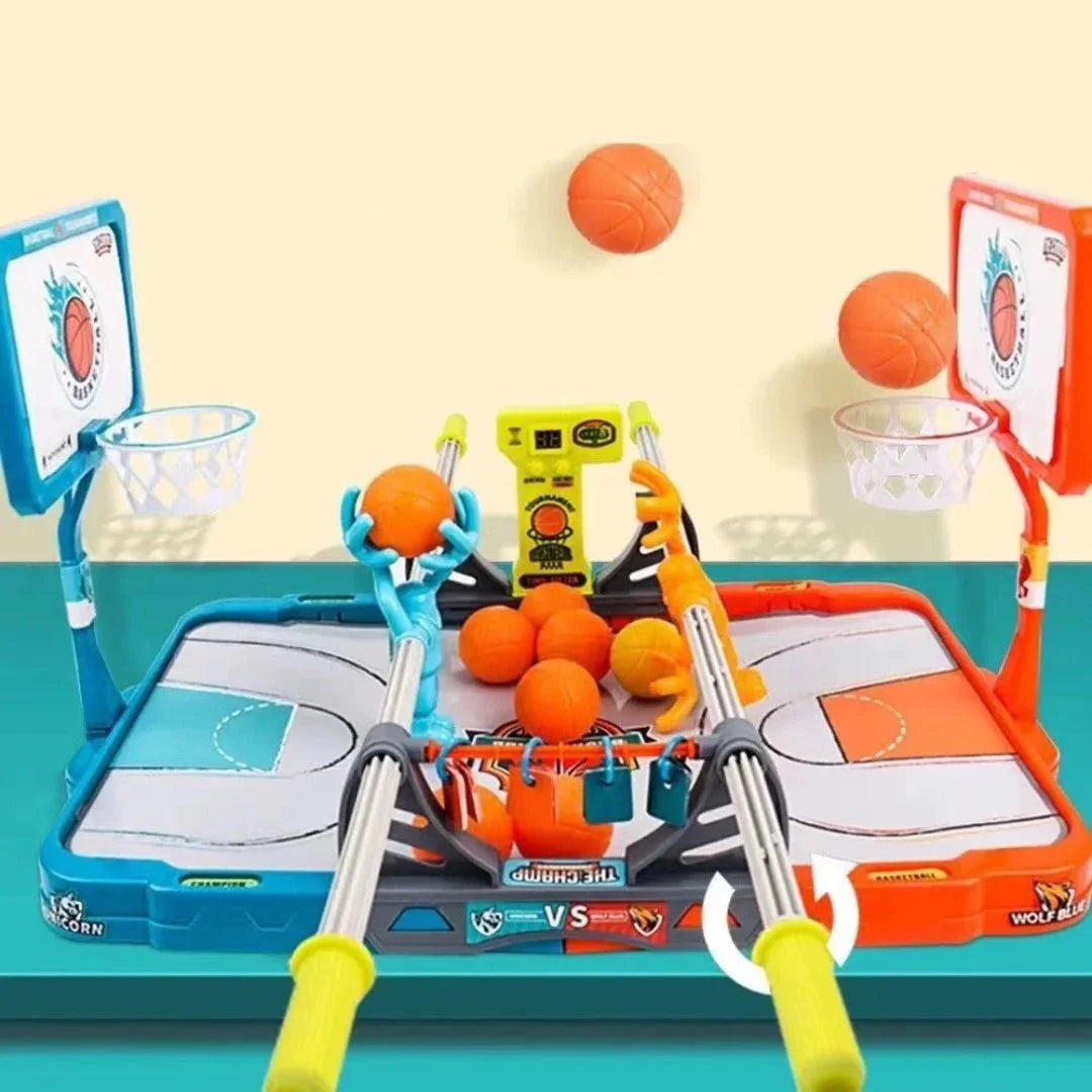 Toystar NL FingerHoops | Interactive Finger Basketball Game - Compact Design for Hand-Eye Coordination and Teamwork - Inte...