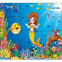 Thumbnail for Toystar AquaPuzzle | Enchanting underwater adventures - Wooden mermaid puzzle for children - Betoverende onderwateravontur...