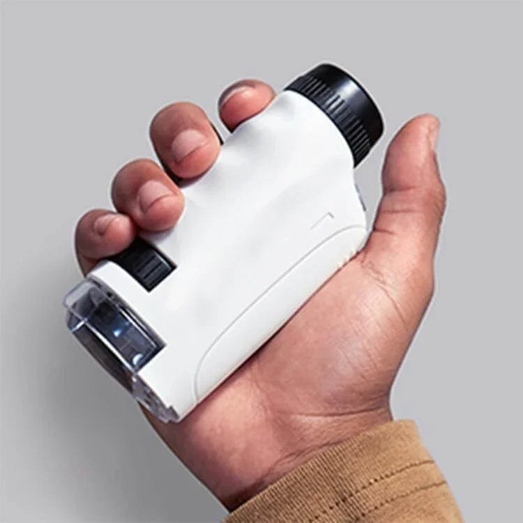 KidoScope | Portable pocket microscope for children with adjustable 60-120x zoom - Teach your children to discover!
