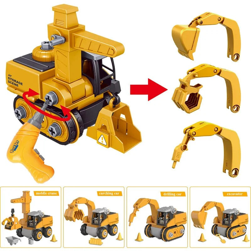 Toystar Construction | Encourage Creativity and Skills - Master Builders Kit For Kids - Bestseller - Stimuleer Creativitei...