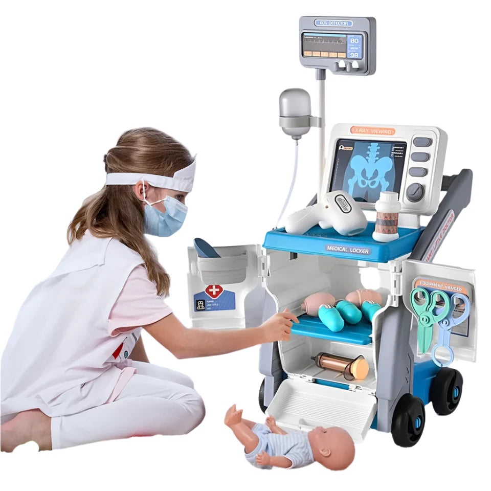 Toystar MiniMedic Playset | Develop Caring Skills - Medical Toys for Kids - Ontwikkel zorgzame vaardigheden - Medisch spee...