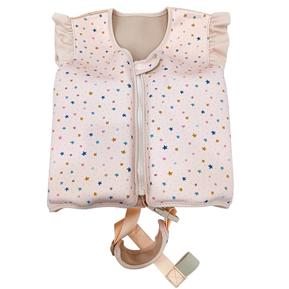 Toystar NL AquaStar life jacket | Swimming Aid with Stars and Dinos - Safe and Comfortable Neoprene Life Jacket - zwemvest...