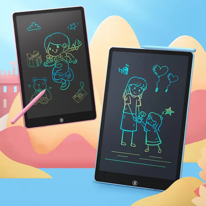 LCD-schilderbord | 2-in-1 teken- en schrijfhulp 8,5 & 12 inch – Creatieve vrijheid zonder rommel 4