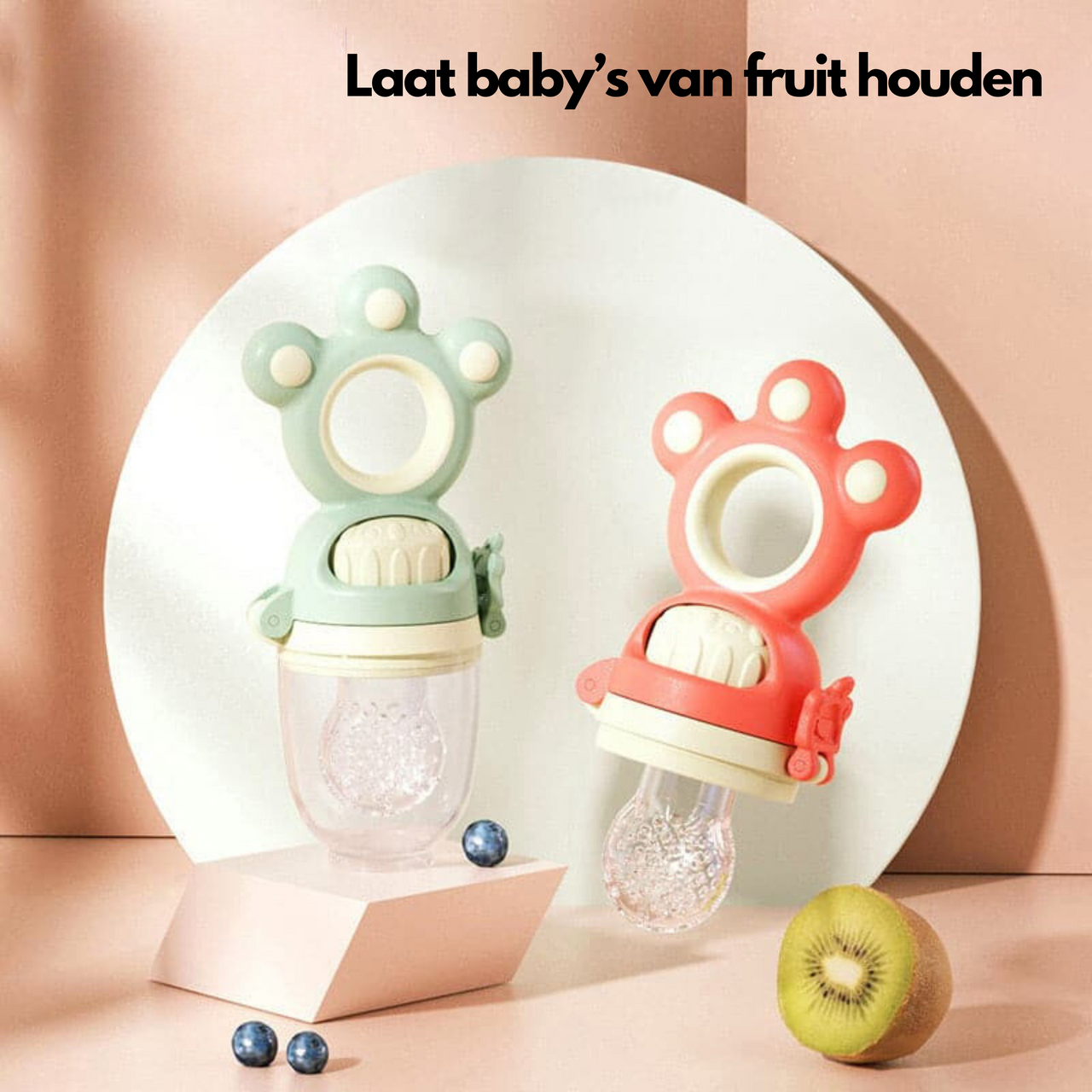 Toystar Baby Pacifier Fruit Food | Safe - Silicone Chew Toy - Veilig - Silicone Kauwspeeltje (5)