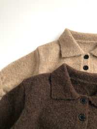 Thumbnail for Long Cotton Polo Shirt for Kids – Warm and Breathable, Perfect for Cold Days