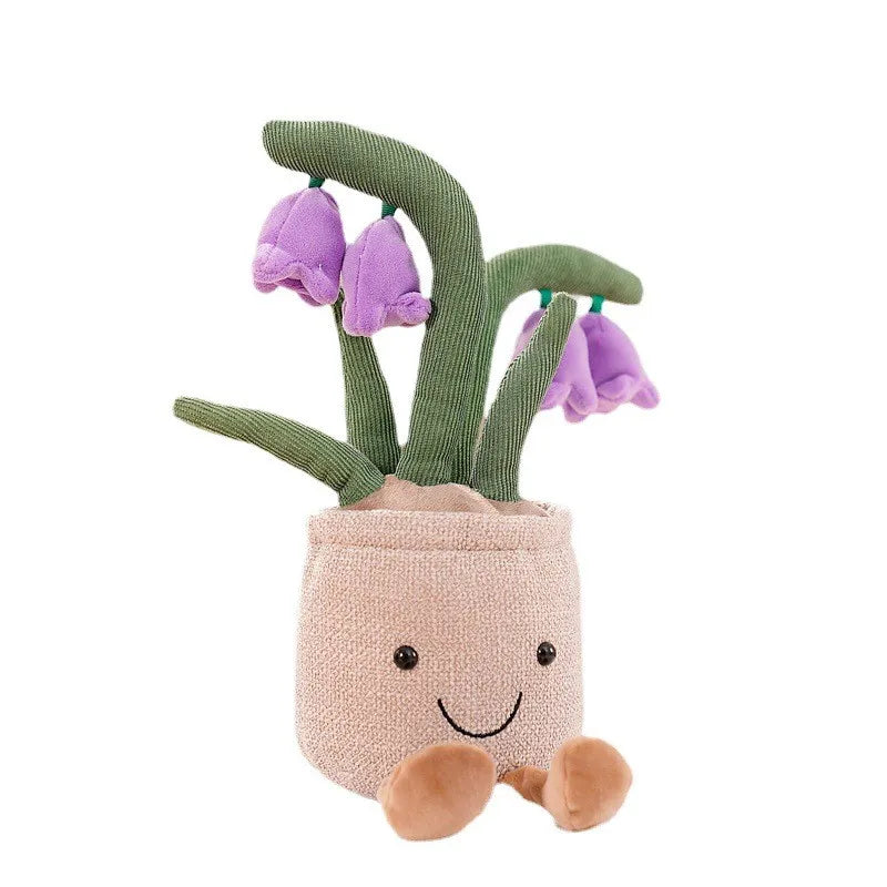 Toystar BloomBuddy | Cheerful cuddly fun - Soft plush tulip in playful colors - Vrolijke knuffelpret - Zachte pluche tulp ...