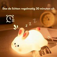 Thumbnail for Toystar Nightlight | Soft and Dimmable - Rabbit Lamp for Children - Bestseller - Zacht en Dimbaar - Rabbit Lamp voor Kinde...