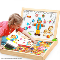 Thumbnail for Toystar Magnetix MagnaArt | Creative learning - Wooden magnetic game board - Creatief leren - Houten magnetisch speelbord (2)