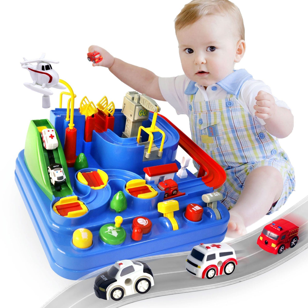 Toystar Adventure Racing Track | Train your Kids' Brain - Educational Race Track - Train het Brein van je Kids - Educatiev...