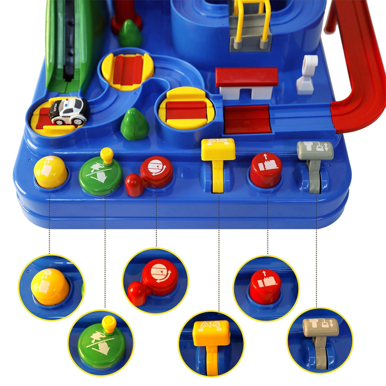 Toystar Adventure Racing Track | Train your Kids' Brain - Educational Race Track - Train het Brein van je Kids - Educatiev...